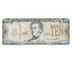 10 dollar 2011 Liberia