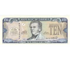 10 dollar 2011 Liberia /02/