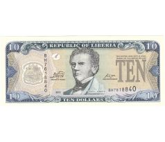 10 dollar 2011 Liberia /03/