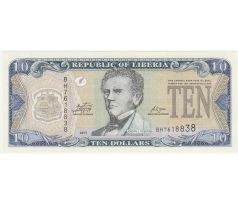 10 dollar 2011 Liberia /04/