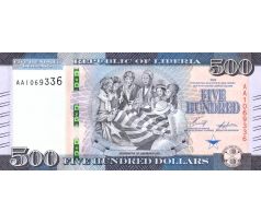 500 dollar 2022 Libéria /02/