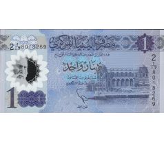 1 dinar 2019 Líbya polymerová bankovka /03/