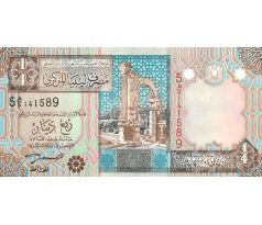 1/4 dinar 2002 Líbya /02/