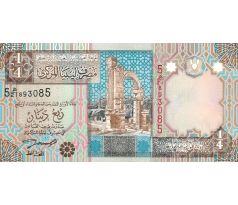 1/4 dinar 2002 Líbya /05/
