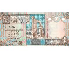 1/4 dinar 2002 Líbya /06/