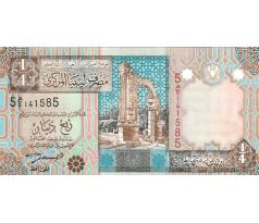 1/4 dinar 2002 Líbya /08/