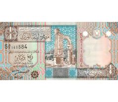 1/4 dinar 2002 Líbya /09/