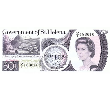 50 pencí 1979 Svätá Helena