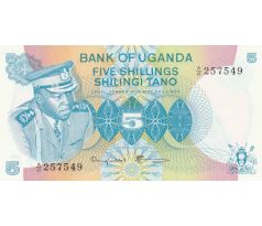 5 šilingov 1977 Uganda