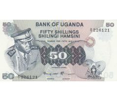 50 šilingov 1973-77 Uganda