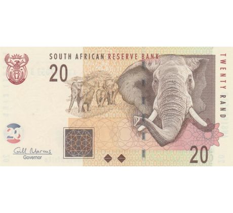 20 rand 2005-09 Južná Afrika