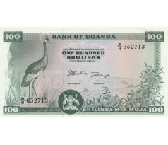 100 šilingov 1966 Uganda